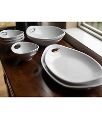 BIA Cordon Bleu Oval Platters with Handle, Set of 2