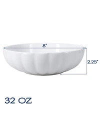 Bia Cordon Bleu Petal Collection Dinner Bowl, Set of 8