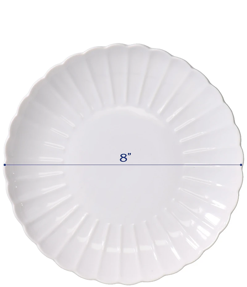 Bia Cordon Bleu Petal Collection Salad Plate, Set of 8