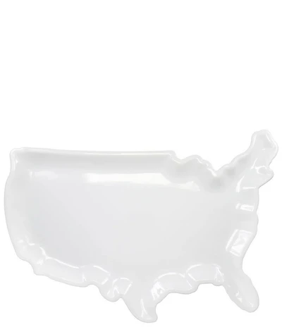 BIA Cordon Bleu Porcelain USA-Shaped Platter