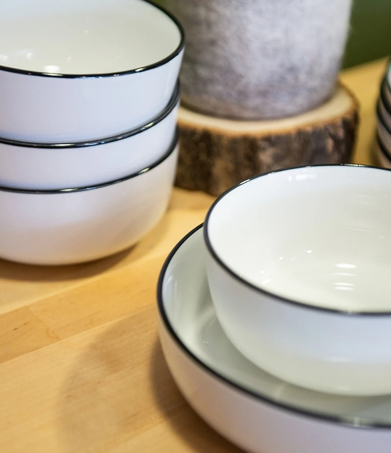 BIA Cordon Bleu Silhouette 12-Piece Dinnerware Set, Service for 4