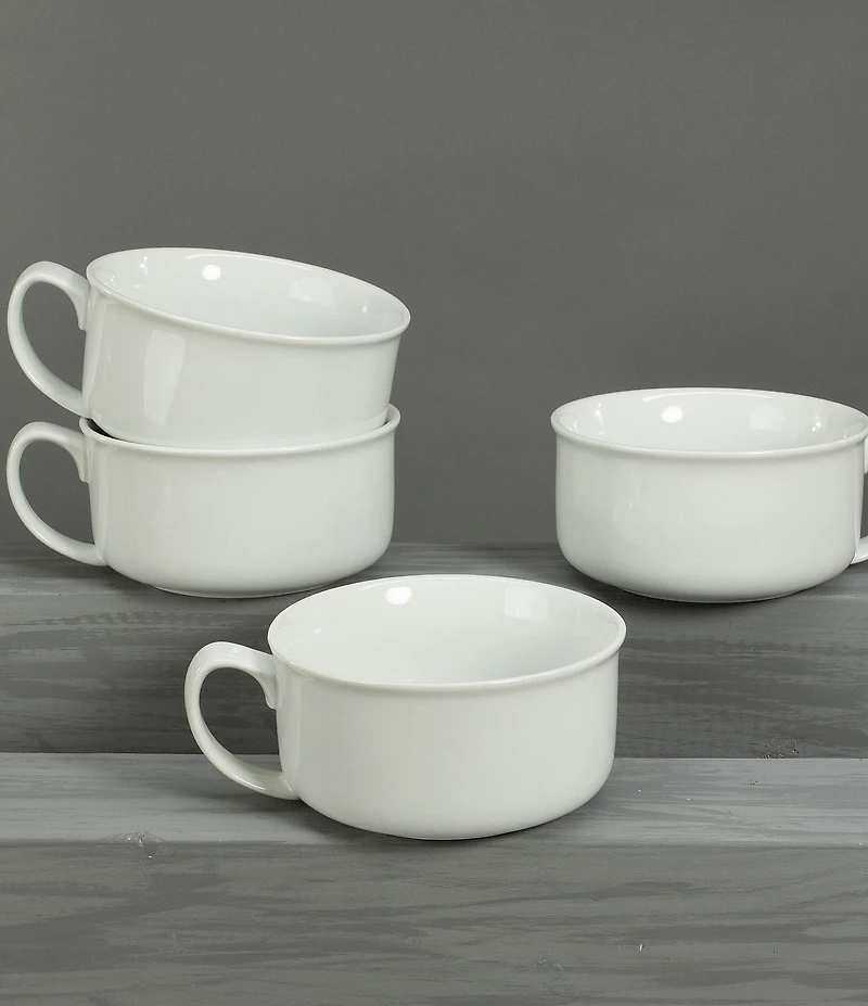 BIA Cordon Bleu Soup Bowls with Handles, Set of 4