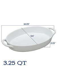 BIA Cordon Bleu Taos Oval Baker Dish with Handle