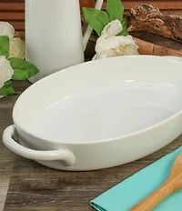 BIA Cordon Bleu Taos Oval Baker Dish with Handle