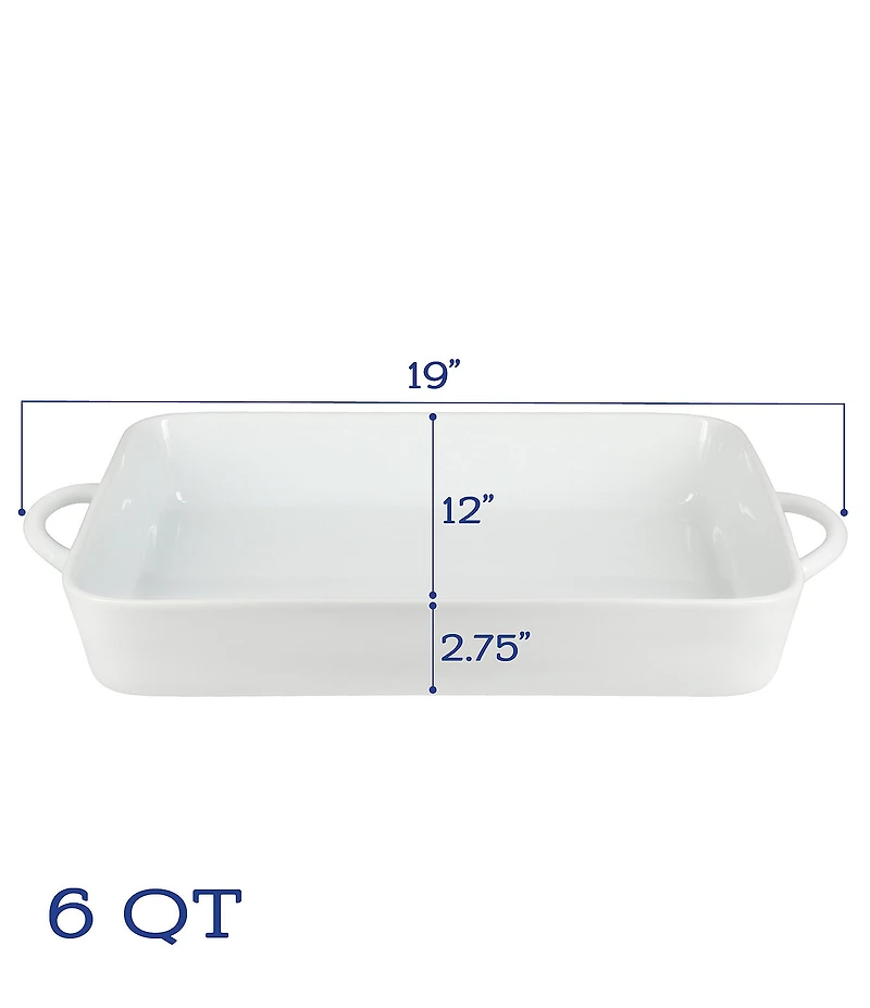 BIA Cordon Bleu Taos Rectangle Baker Dish with Handles