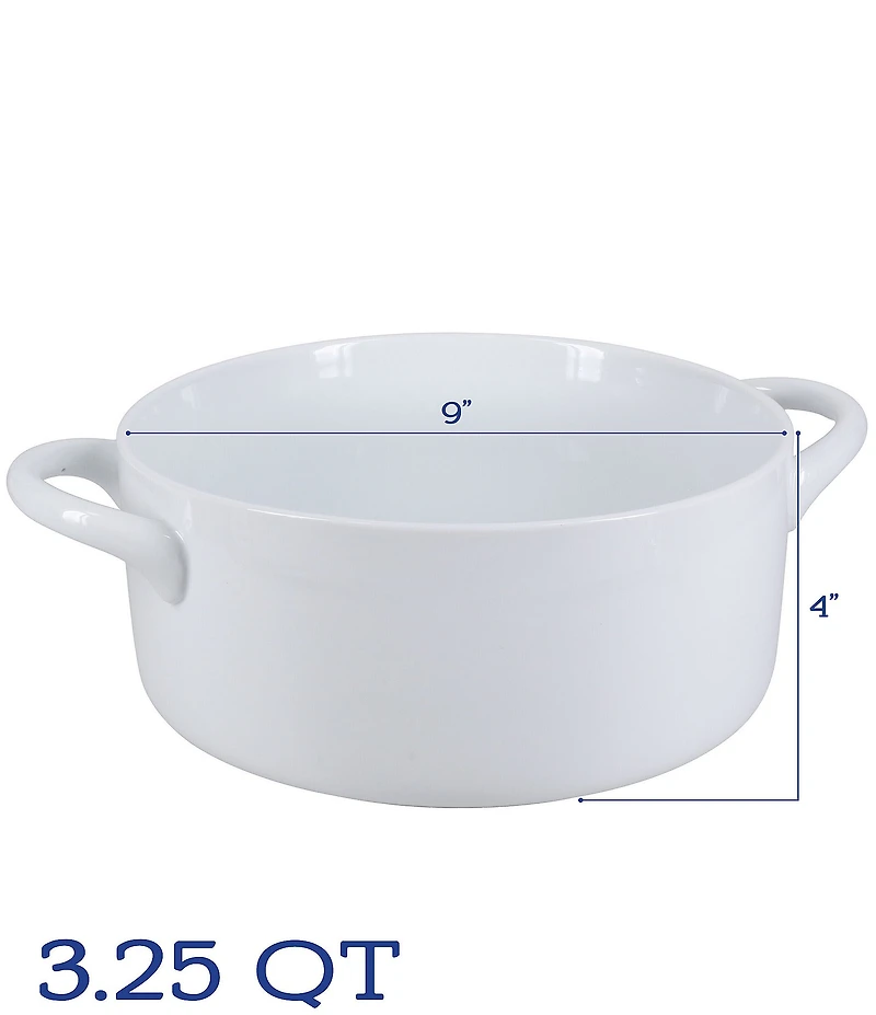 BIA Cordon Bleu Taos Round Baker with Handles