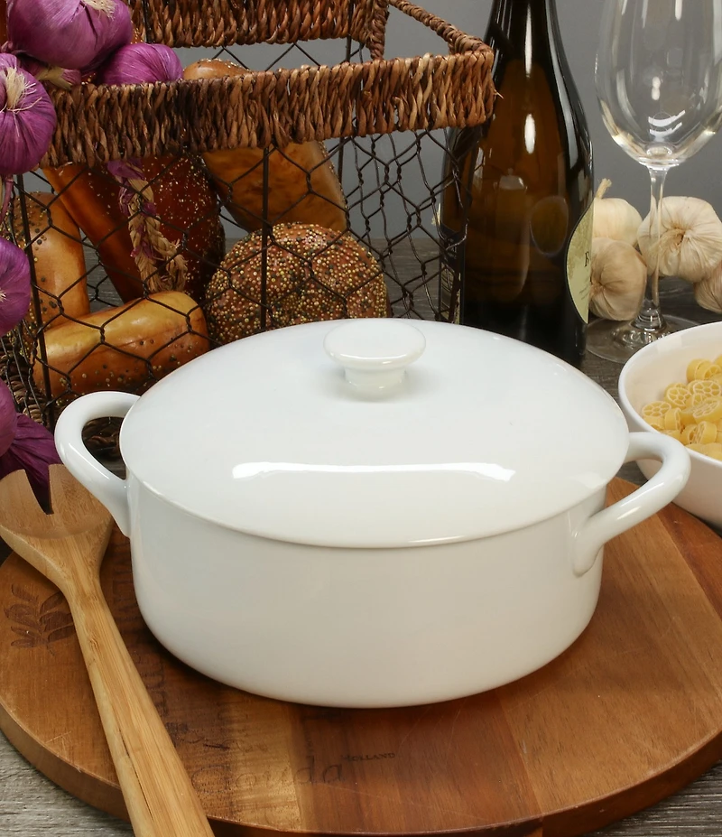 BIA Cordon Bleu Taos Round Covered Casserole Dish