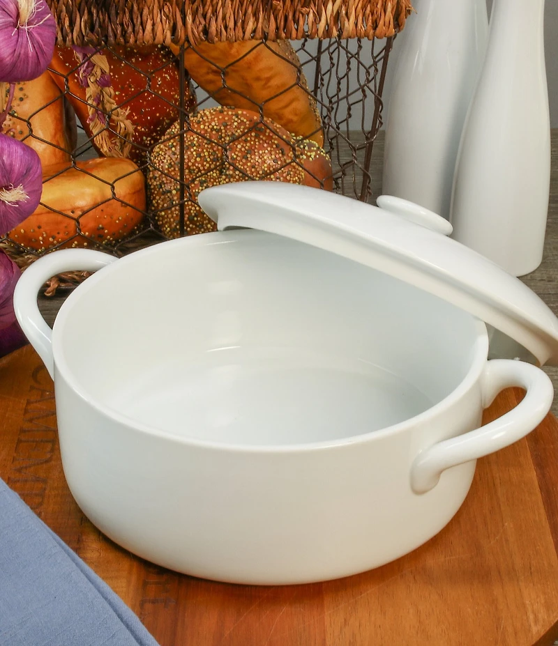 BIA Cordon Bleu Taos Round Covered Casserole Dish