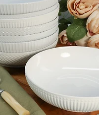BIA Cordon Bleu Textured Pasta Bowls, Set of 8