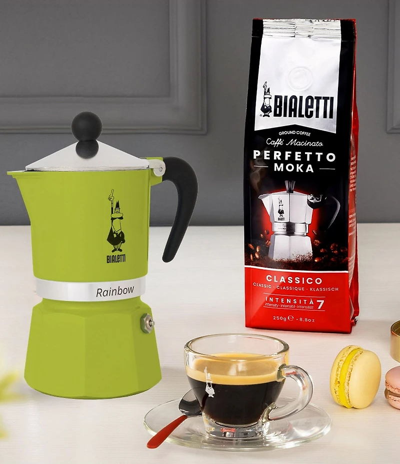 Bialetti Rainbow Moka Express Coffee Maker