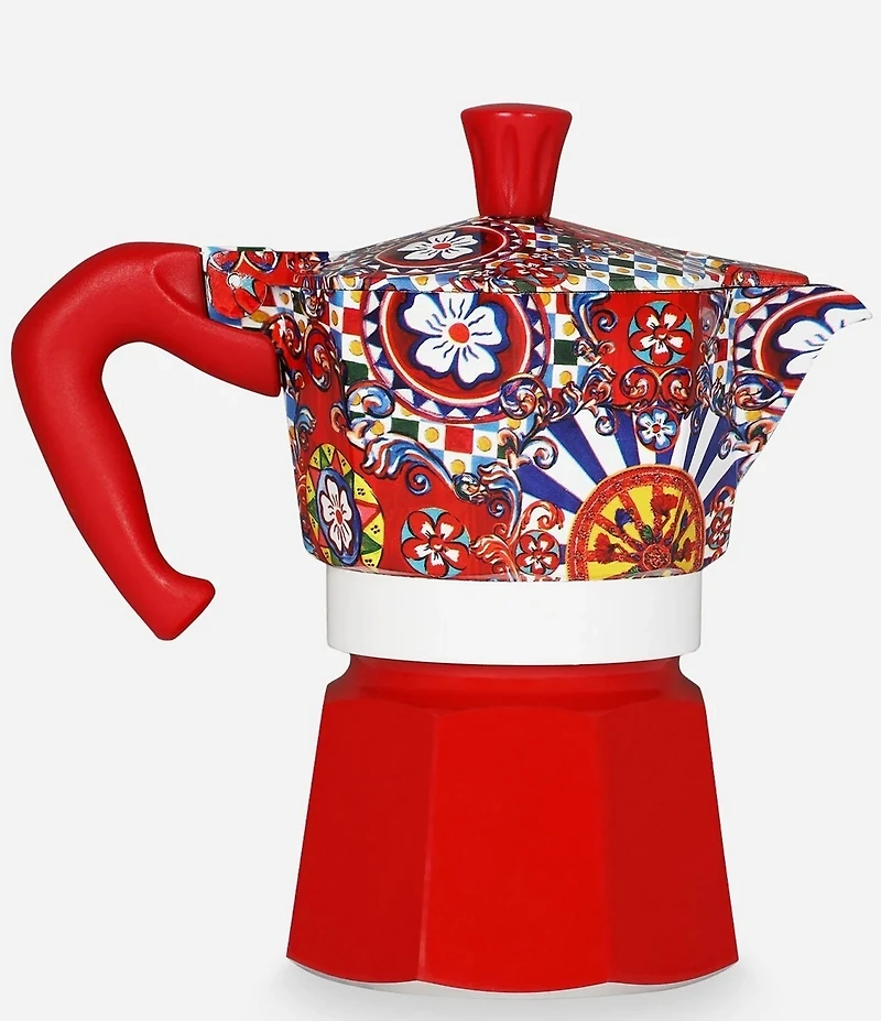 Bialetti x Dolce & Gabbana Sicilian Cart Moka Express Coffee Maker