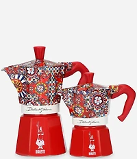Bialetti x Dolce & Gabbana Sicilian Cart Moka Express Coffee Maker, 6 Cup