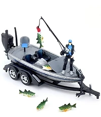 Big Country Bass Boat Fishing Set