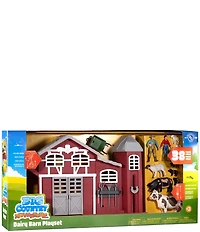 Big Country Dairy Barn 38-Piece Playset