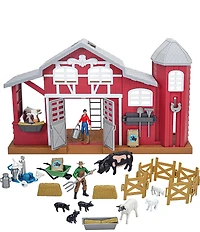 Big Country Dairy Barn 38-Piece Playset