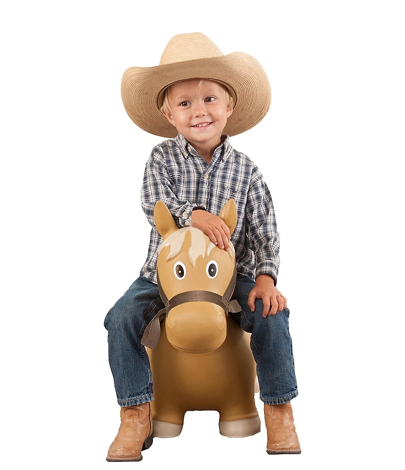 Big Country Lil' Bucker Horse Inflatable Ride-On Toy