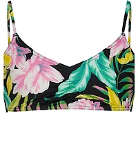 Billabong Big Girls Adjustable Strap Shadow Tropics Bikini 2-Piece Set