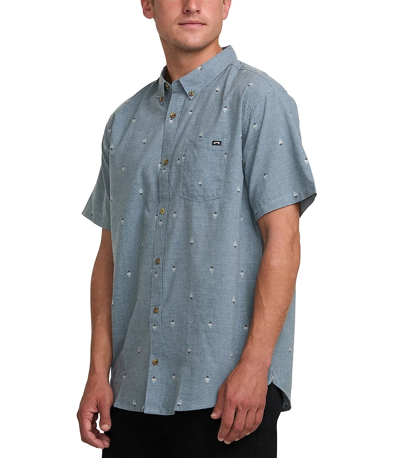 Billabong All Day Jacquard Short Sleeve Shirt