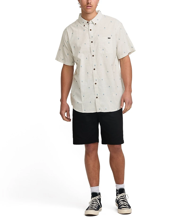 Billabong All Day Jacquard Short Sleeve Shirt