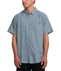 Billabong All Day Printed Jacquard Short Sleeve Shirt