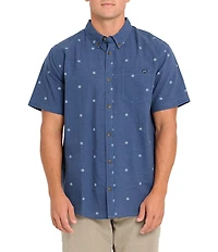 Billabong All Day Short Sleeve Printed Jacquard Shirt