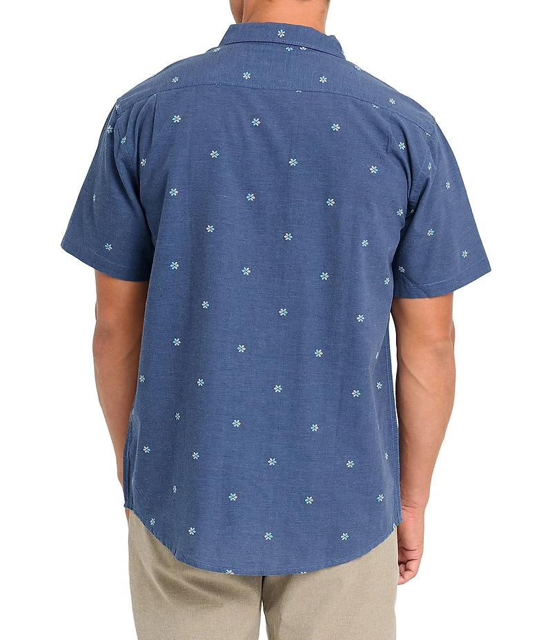 Billabong All Day Short Sleeve Printed Jacquard Shirt