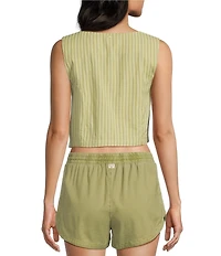 Billabong Another Wave Stripe Square Neck Sleeveless Tank