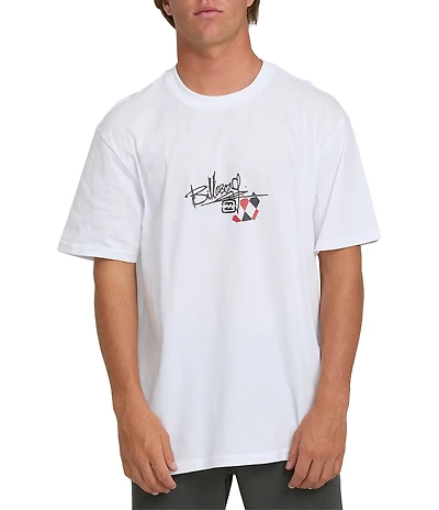 Billabong Argyle Logo Short Sleeve T-Shirt