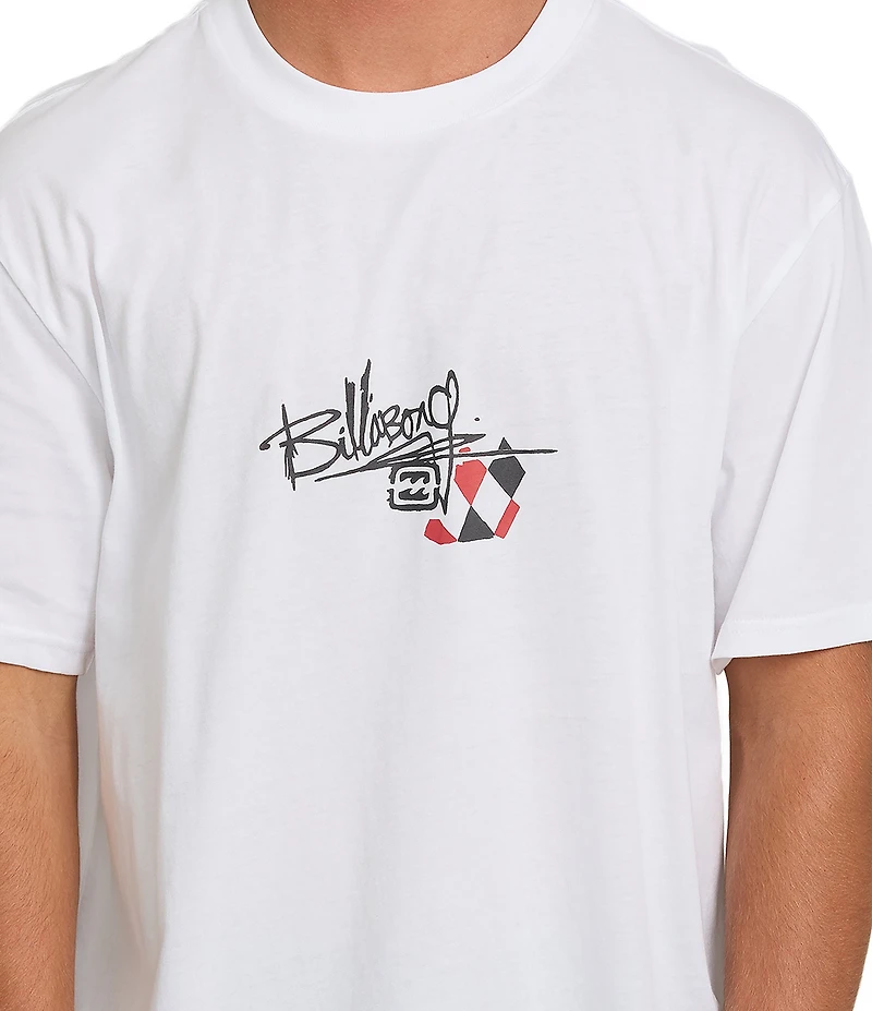 Billabong Argyle Logo Short Sleeve T-Shirt