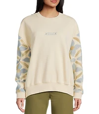 Billabong Atlas Tide Kendal Raglan Sleeve Fleece Sweatshirt