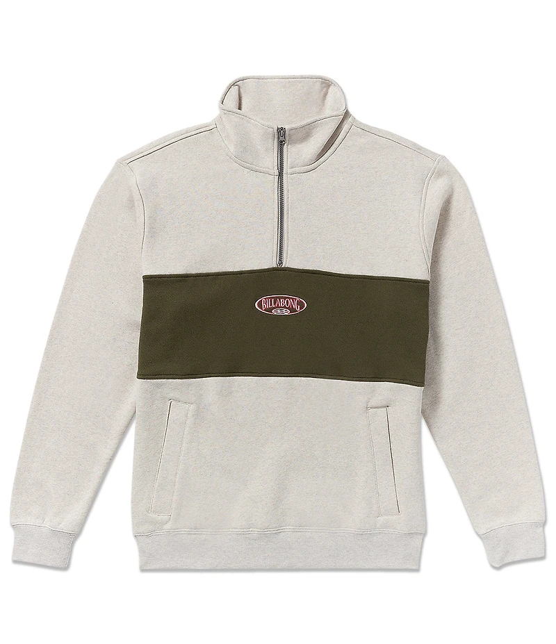 Billabong Bad Dog Heavyweight Fleece Color Block Sweatshirt