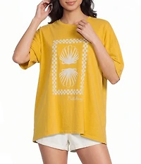 Billabong Balance of Waves Short Sleeve Oversized T-Shirt