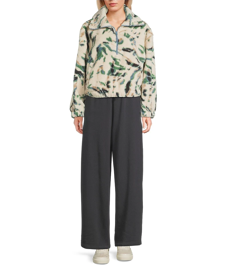 Billabong Barra Printed Long Sleeve Fleece Pullover