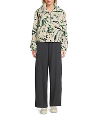 Billabong Barra Printed Long Sleeve Fleece Pullover