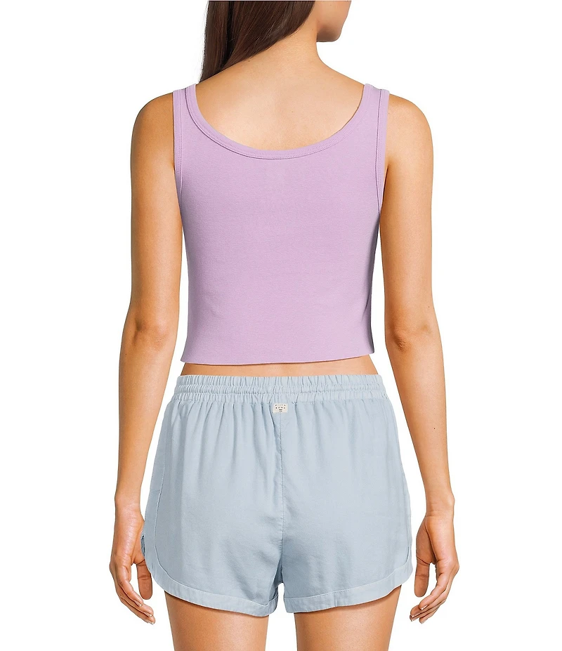 Billabong Beachcombing Sleeveless Cropped Tank Top