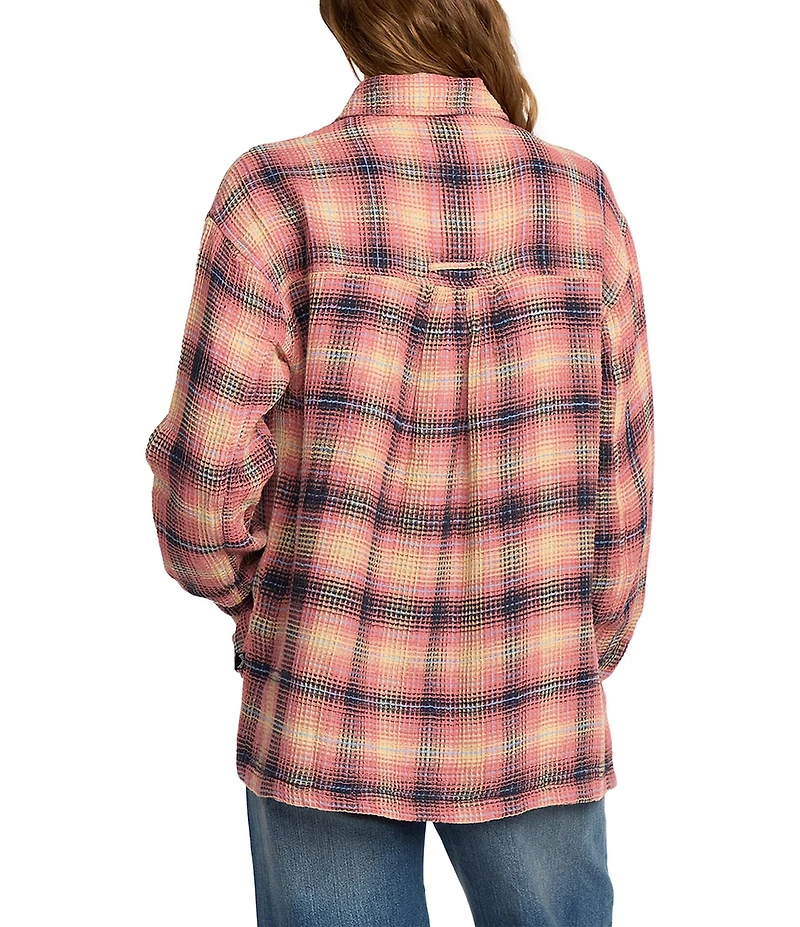 Billabong Big Bear Long Sleeve Plaid Woven Shirt