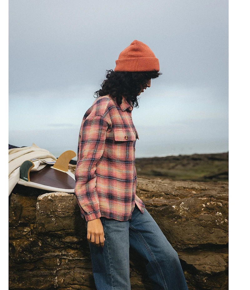 Billabong Big Bear Long Sleeve Plaid Woven Shirt