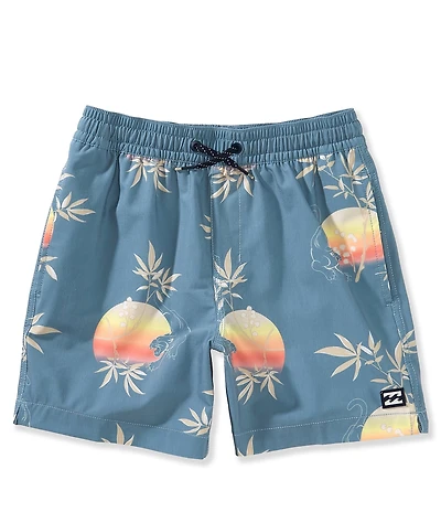 Billabong Big Boys Good Times Printed Laid-Back Boardshort Swim Trunks