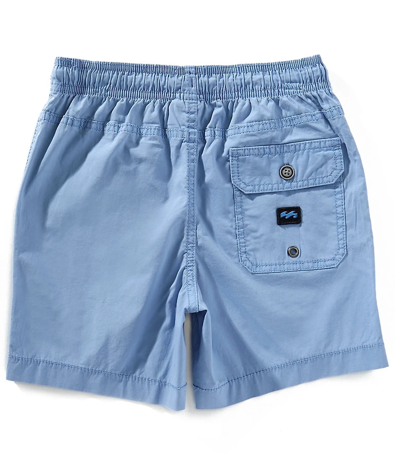 Billabong Big Boys Mario Stretch Poplin Pull-On Shorts
