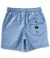 Billabong Big Boys Mario Stretch Poplin Pull-On Shorts