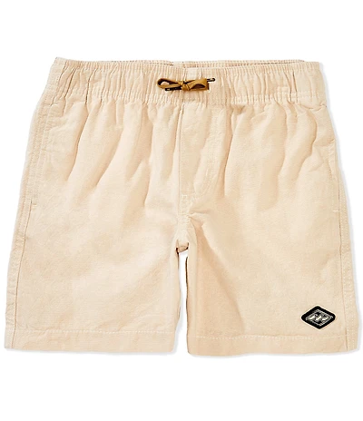 Billabong Big Boys Prewashed Plain-Weave Drawstring Shorts