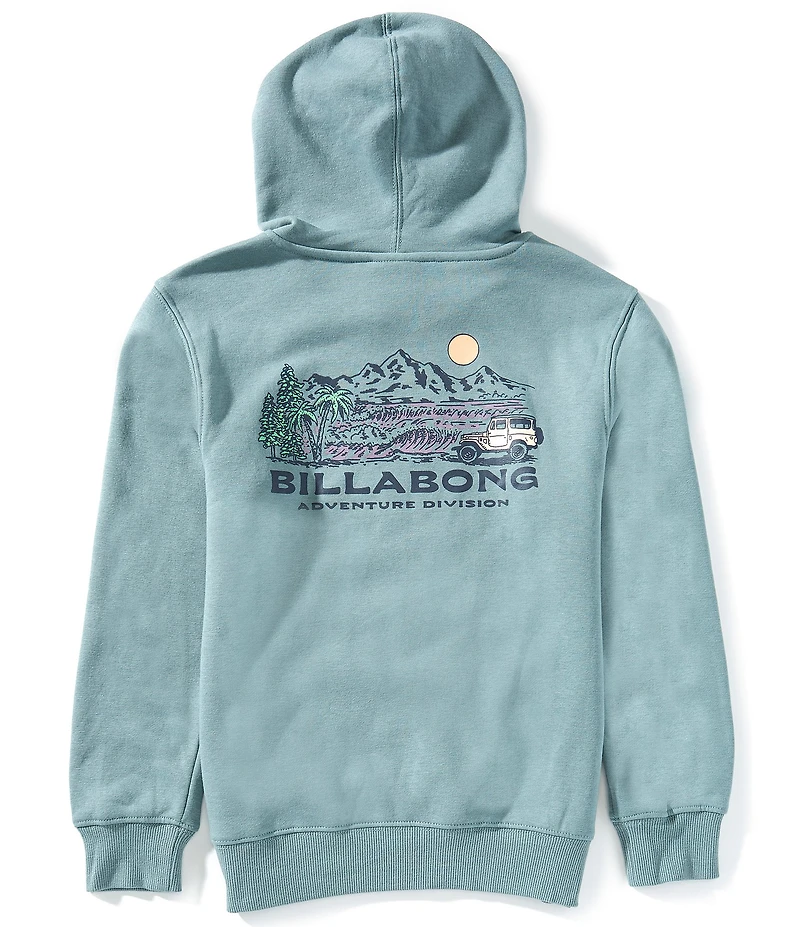 Billabong Big Boys Long Sleeve Compass Hoodie Pullover