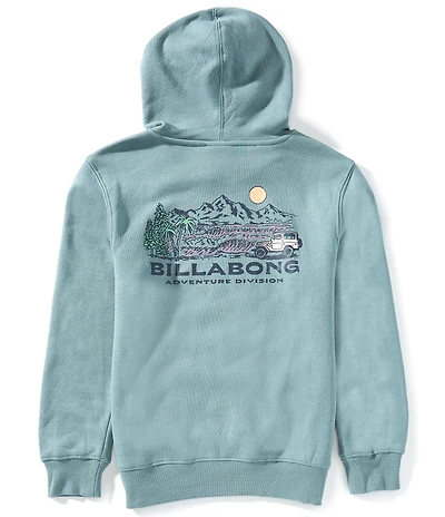 Billabong Big Boys Long Sleeve Compass Hoodie Pullover