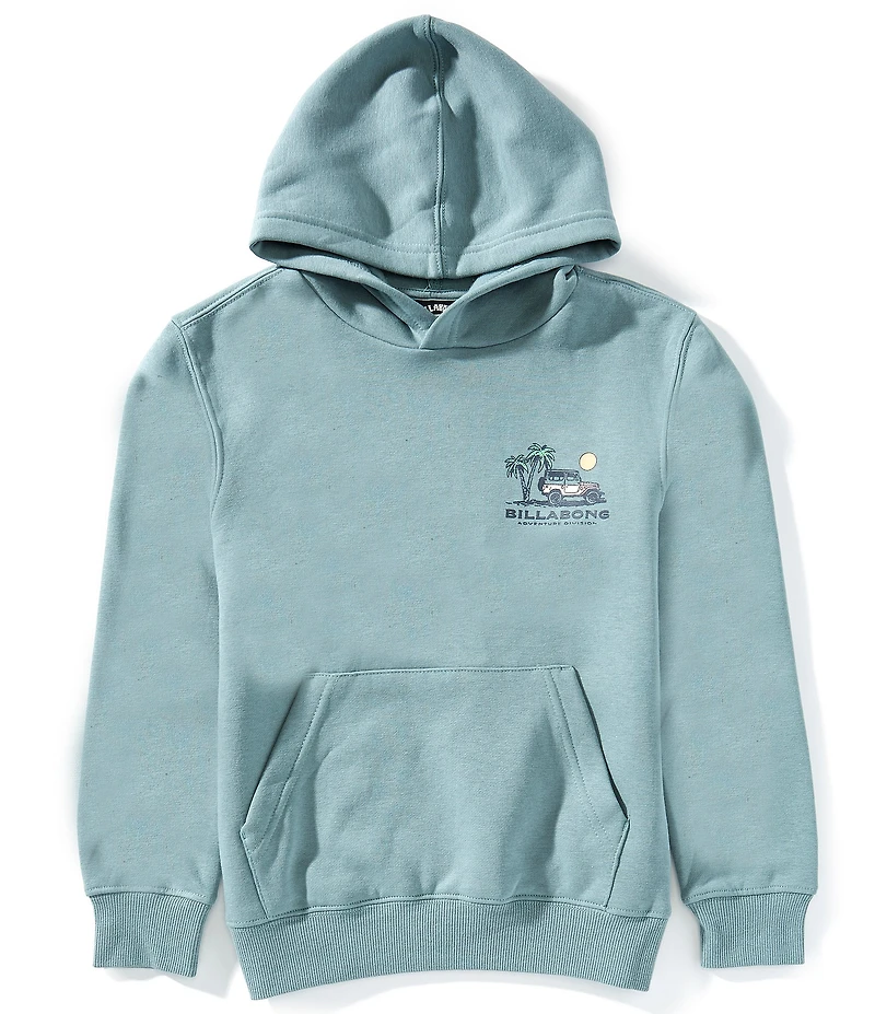Billabong Big Boys Long Sleeve Compass Hoodie Pullover