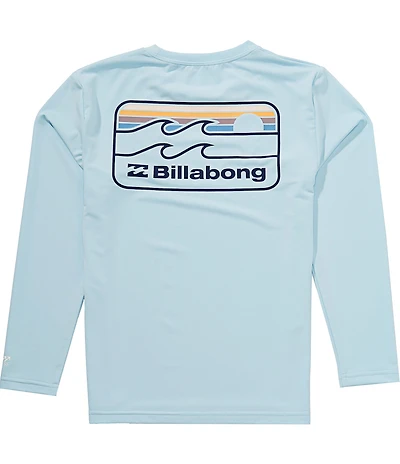 Billabong Big Boys Long Sleeve Runner Surf T-Shirt