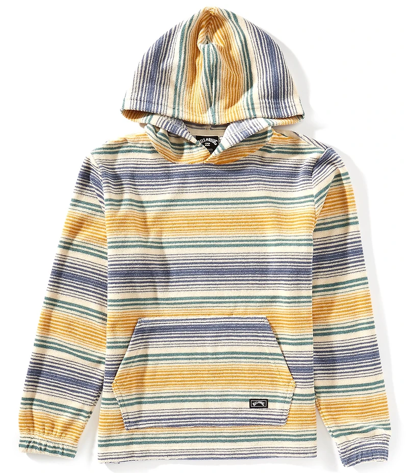 Billabong Big Boys Long Sleeve Stripe Reversible Pullover Hoodie