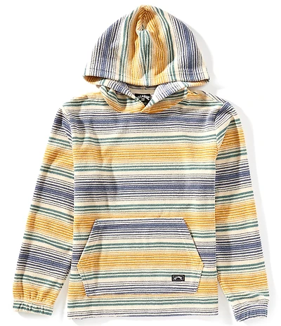 Billabong Big Boys Long Sleeve Stripe Reversible Pullover Hoodie