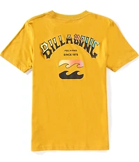 Billabong Big Boys Short Sleeve Arch Fade T-Shirt