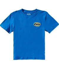 Billabong Big Boys Short Sleeve Bad Dog Pill Wave T-Shirt