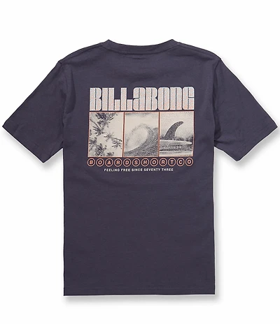 Billabong Big Boys Short Sleeve Broadsheet T-Shirt